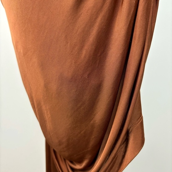 GAUGE81 Riga Mini Dress in Chestnut Size S - Picture 7 of 15